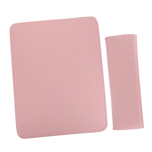 AUTSUPPL 2stücke Nagelkissen Handauflage Leder Für Nägel Maniküre Matte Nagel Salon Arm Handgelenk Rest Kissen Abwaschbar Und Tragbar von AUTSUPPL