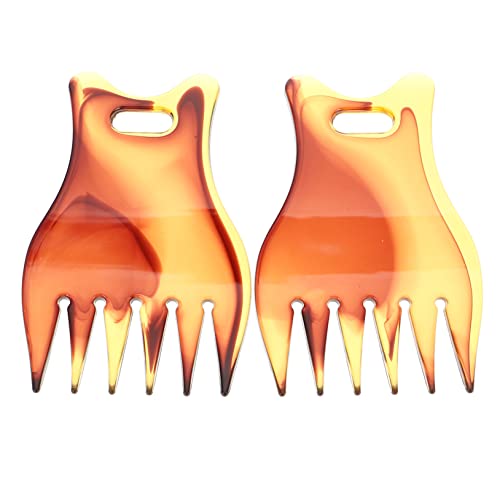 AUTSUPPL 2stücke Salon-öl-haarkamm Für Männer Mit Breiten Zähnen Haar Styling Kämme Reibung Haarkamm Für Tägliche Bruchfest Und Langlebig von AUTSUPPL