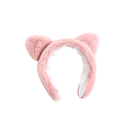 AUTSUPPL 3stücke Teiliges Katzenohren Haarband Weiche Make-up Haarschmuck Für Damen Waschbare Haaraccessoires Schwarz Weiß Gesichtswaschen Für Spa-anwendung von AUTSUPPL