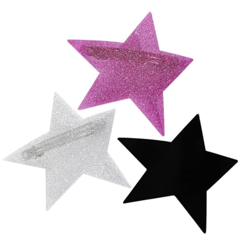 AUTSUPPL 3stücke Stern-haarspangen Für Mädchen Glitzernde Haarklammern Elegantes Haaraccessoire Für Hochzeiten Geburtstage Partys Und Besondere Anlässe Bequem Und Haarschonend Für von AUTSUPPL