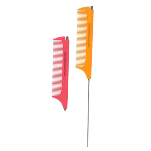 AUTSUPPL 3 Stück Salon-spießentkämme Einziehbarer Haarkamm Für Frauen Und Männer Bürste Für Einfaches Haarmanagement Zufällige Farbe von AUTSUPPL