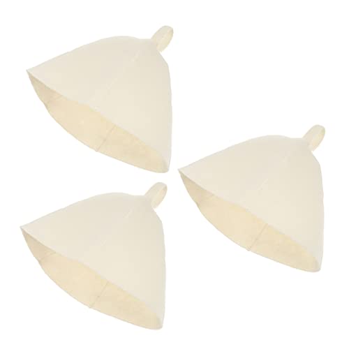 AUTSUPPL 3St Saunahut aus Filz sauna filzhut sauna Bademütze sporty cap saunazubehã¶r Banya-Hut Saunamütze aus Wolle für Damen Flexibler Saunahut Badehut aus Filz gefühlt Weiß AUTSUPPL 3St Saunahut aus Filz sauna filzhut sauna Bademütze sporty cap saunazubehã¶r Banya-Hut Saunamütze aus Wolle für Damen Flexibler Saunahut Badehut aus Filz gefühlt Weiß von AUTSUPPL