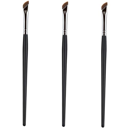 AUTSUPPL Schminkpinsel Satz Für Augenbrauen Und Eyeliner Mit Flachen Concealer-pinseln Und Abgewinkelten Pinseln Aus Kunstfasern von AUTSUPPL
