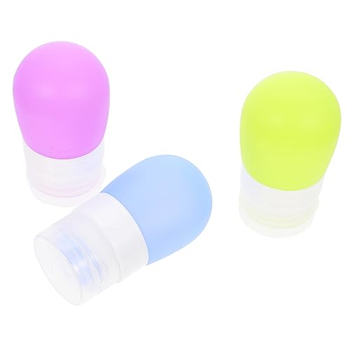 AUTSUPPL 3stücke Reiseflaschen Für Shampoo Wiederverwendbar Aus Silikon Reisebehälter Für Flüssigkeiten Zum Befüllen Von Lotionen Duschgel Und Handcremes von AUTSUPPL