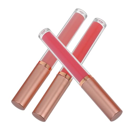 AUTSUPPL 3stücke Teiliges -lippenstift-set Wasserdichter Samtiger Lipgloss Für Mädchen Frauen Feuchtigkeitsspendende Formel Für Täglichen Gebrauch Tragbar Mit Farbnuancen Und von AUTSUPPL