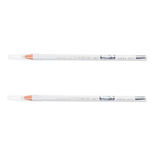 AUTSUPPL 4 Stück Augenbrauenstift weißer Eyeliner-Stift Kosmetik für Augenbrauen Bilden lipliner lippenkonturenstift lidschatten Textmarker Make-up-Highlighter Highlighter-Make-up-Stift von AUTSUPPL
