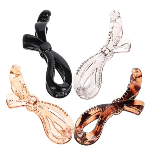AUTSUPPL 4 Stück Bananenclips Pferdeschwanzhalter Bananen-haarclips Für Dickes Feines Lockiges Haar Damen-haarklammer AUTSUPPL 4 Stück Bananenclips Pferdeschwanzhalter Bananen-haarclips Für Dickes Feines Lockiges Haar Damen-haarklammer von AUTSUPPL