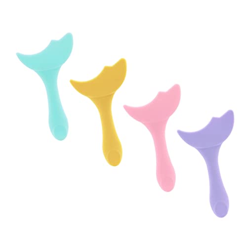 AUTSUPPL 4stücke Teiliges Augen-make-up Schablonen Wiederverwendbare Silikon-eyeliner-hilfe Für Präzise Augenbrauen Lidschatten Und Wimpern-mascara Für Anfänger Und Profis von AUTSUPPL