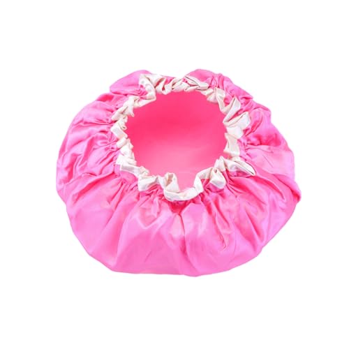 AUTSUPPL Kappe Wasserdicht Für Dusche Friseursalon Kappe 4 Stück Satin Badehaarkappe Für Frauen von AUTSUPPL