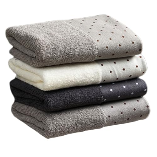 AUTSUPPL 4-teiliges Handtuch-set Aus Baumwolle Hautfreundlich Für Badezimmer Waschbar Und Langlebig von AUTSUPPL