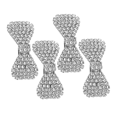 AUTSUPPL 4stücke Wasserdiamant Haarklammern Mit Kristallen Elegante Haarspangen Für Hochzeiten Geburtstagsfeiern Und Festliche Anlässe Glitzernde Haarschmuck Für Damen Und Mädchen von AUTSUPPL