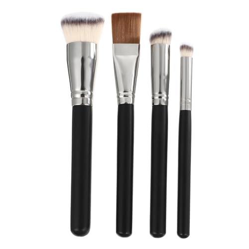 AUTSUPPL 4-teiliges Make-up-pinsel-set Für Foundation Und Concealer Kosmetikpinsel Aus Kunstfasern Professionelle Pinsel Für Damen von AUTSUPPL