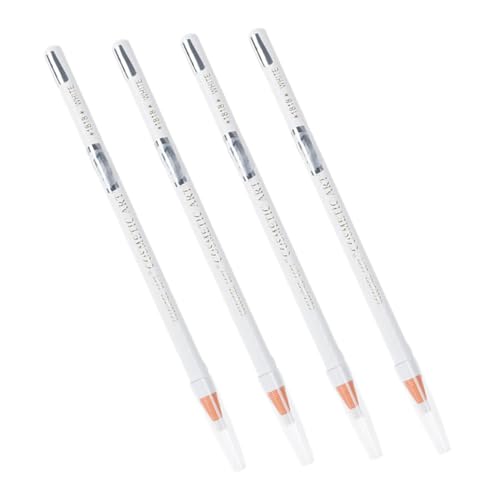 AUTSUPPL 4 Stück Wasserfester Augenbrauenstift Feine Spitze Präzise Anwendung Langanhaltend Smudgeproof Make up Stift Für Natürliche Definierte Brauen Alltag und Anlässe von AUTSUPPL