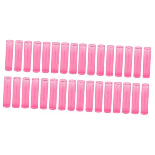 AUTSUPPL 48stücke Leere Lippenstiftbehälter Lip Balm Und Lippenstift Tuben Tragbare Kosmetikbehälter Für Kreative Anwendungen Für Selbstgemachtes Und Pinke Farbe von AUTSUPPL