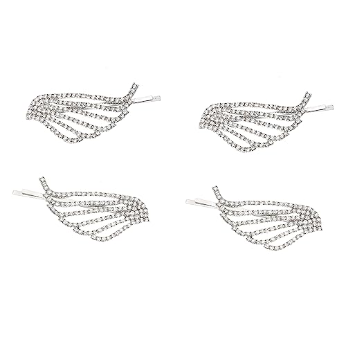 AUTSUPPL 4stücke Flügel Haarnadeln Mit Strasssteinen Seitliche Haarspangen Haarclip Mädchen Haar Styling Clip Party Hochzeit Kostüm AUTSUPPL 4stücke Flügel Haarnadeln Mit Strasssteinen Seitliche Haarspangen Haarclip Mädchen Haar Styling Clip Party Hochzeit Kostüm von AUTSUPPL