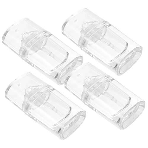 AUTSUPPL 4stücke Leere Lip Gloss Tubes Aus Strapazierfähigem Material Transparentes Design Für Kosmetik Für Lippenöl Und Lippenfarbe Für Reisen Und Alltag von AUTSUPPL