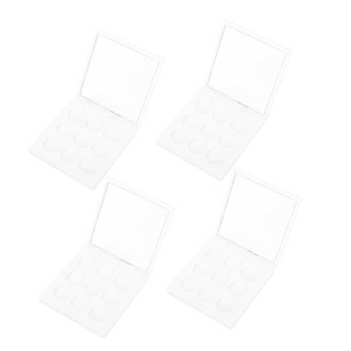 AUTSUPPL 4stücke Lidschatten Organizer Mit Magnetverschluss Praktische Kosmetikbehälter Für Zuhause Reisen Und Make-up-vergleich Transparente Aufbewahrung Für Kosmetik Und Lippenstift von AUTSUPPL