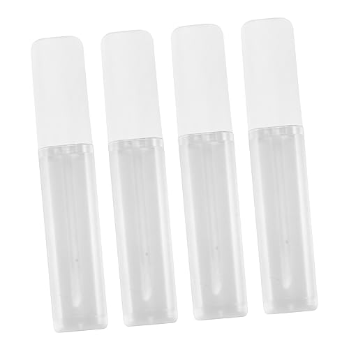 AUTSUPPL 4stücke Quadratische Frosted Lip Gloss Tubes Leere Nachfüllbare Lipgloss Behälter Für Make-up Und Lippenpflege Für Reisen Und Proben von AUTSUPPL