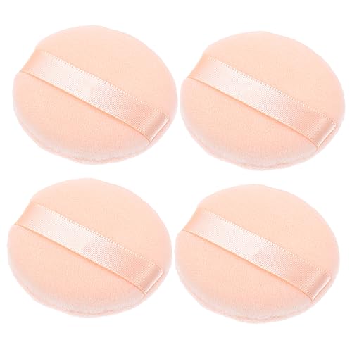 AUTSUPPL 4stücke Runde Puderquaste Aus Hochwertigem Material Make-up-schwammquaste Für Foundation Und Concealer s Sanft Zur Haut Für Salon Und Heimgebrauch von AUTSUPPL