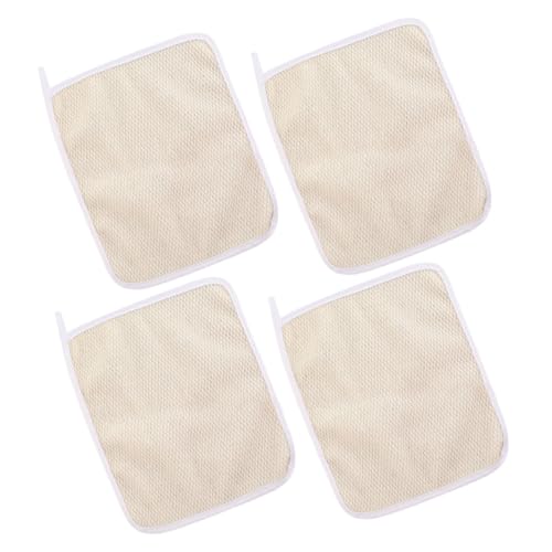 AUTSUPPL 4stücke Teiliges Nylon Peeling Handtücher Exfolierende Körper Und Rückenwaschlappen Für Gründliche Hautreinigung Und Porenpflege Für Entspannende Bäder Und Reisen von AUTSUPPL