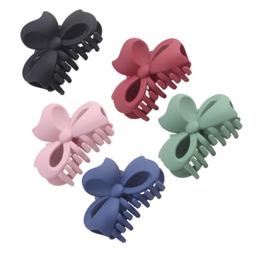 AUTSUPPL 5 Stück Große Haarklammern mit Schleifen design Langlebige Acryl Haarspangen für Dickes und Dünnes Haar Rutschfeste Ponytail Holder Vielseitige Shower Hair Claws für Damen Alltag AUTSUPPL 5 Stück Große Haarklammern mit Schleifen design Langlebige Acryl Haarspangen für Dickes und Dünnes Haar Rutschfeste Ponytail Holder Vielseitige Shower Hair Claws für Damen Alltag von AUTSUPPL