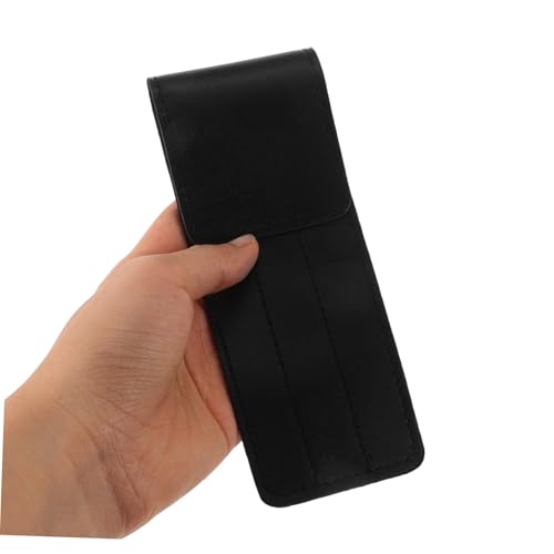 AUTSUPPL 5 Stück Teiliges Pu-Eyelash-tweezer-etui Robustes Aufbewahrungsetui für Wimpernzangen Eleganter Organizer für Professionelle Lash-Artists Kompakte Reisebox in Schwarz Schützende von AUTSUPPL