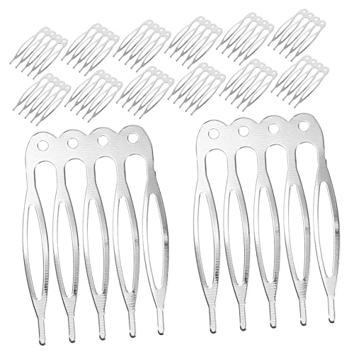 AUTSUPPL 50stücke Haarschmuck Für Frauen Metall Haarkämme Mit Zähnen Für Hochzeiten Und Brautfrisuren Vielseitige Haaraccessoires Rutschfeste Haarklammern Für Jeden Anlass von AUTSUPPL