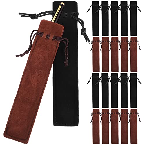 AUTSUPPL 50stücke Stifthüllen Mit Kordelzug Stifthüllenbeutel Stifthüllentaschen Stifthüllenetuis Stifthüllenhalter Für Füllfederhalter Kugelschreiber Bleistifte Schreibwaren Als von AUTSUPPL