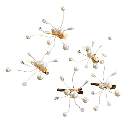 AUTSUPPL 5stücke Braut Haarnadel Haarschmuck Für Hochzeit Haarpin Aus Sweet Perle Haar Zubehör Für Frauen Fein Verarbeitet von AUTSUPPL