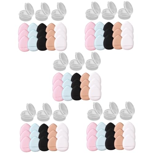 AUTSUPPL 75stücke Mini Make-up Puderquaste Finger- Für Flüssige Und Trockene Foundations Für Präzise Anwendung Und Schnelles Auftragen Von Puder Kosmetikwerkzeuge Für Frauen von AUTSUPPL