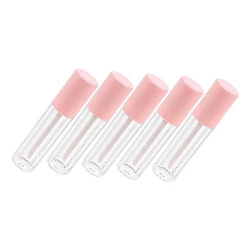 AUTSUPPL 5stücke Sichtbare Lip-glaze-flaschen Kleine Und Kompakte Lip Gloss Rohre Aus Robustem Für Reisen Und Einkäufe Leicht Zu Tragen Behälter Für Lipgloss Geeignet von AUTSUPPL