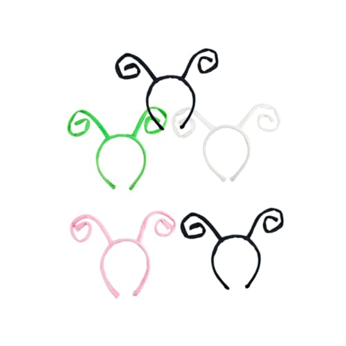 AUTSUPPL 5stücke Stirnband Mit Ameisenantennen-design Haarband Und Kopfbedeckung Für Junge Mädchen Langlebiges Und Robustes Material Geeignet Für Party Und Outdoor-aktivitäten von AUTSUPPL