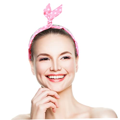 AUTSUPPL 6stücke Teiliges Bunte Haarreifen Mit Schleife Und Punkten Verstellbare Haarschmuck Für Mädchen Vielseitig Als Stirnband Oder Ponytail- Geeignet Ergänzung Für Jeden Look von AUTSUPPL