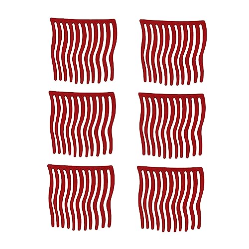 AUTSUPPL 6stücke Zarte Haarkämme Haarnadeln Dekorative Kopfschmuck Seitige Haarclips Aus Legierung Für Frauen Mädchen von AUTSUPPL