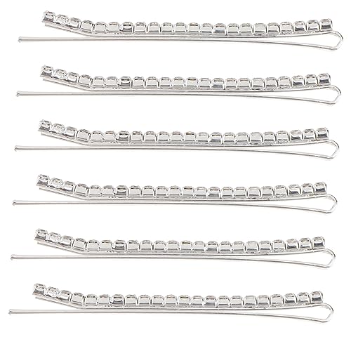AUTSUPPL 6stücke Rhinestone Haarklammer Teiliges Elegantes Haarschmuck Frauen Vielseitige Haarclips Für Verschiedene Anlässe Wie Hochzeiten Partys Und Geburtstagsfeiern von AUTSUPPL