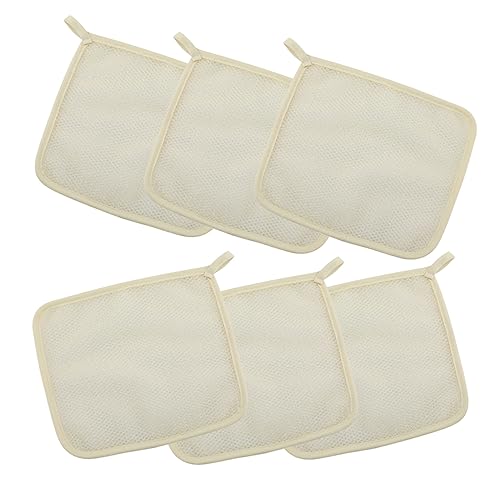 AUTSUPPL 6stücke Nylon Peeling-handtuch Exfoliations-tuch Für Körper Und Gesicht Sanfte Geeignet Für Hauttypen Farben Zufällig Langlebig von AUTSUPPL