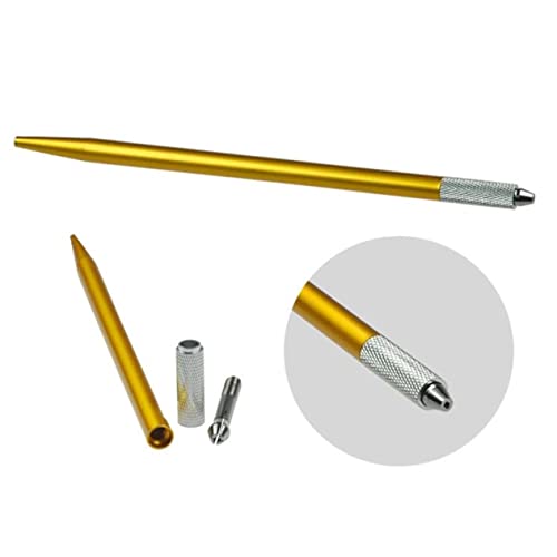 AUTSUPPL 6stücke Microblading-stift Für Augenbrauen Permanent-make-up Zubehör Mit Nadeleingang Für Einfaches Anwenden Und Freihandzeichnen Für Eyeliner Lippenkonturen Und von AUTSUPPL