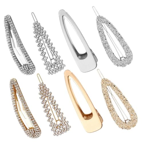 AUTSUPPL 8 Stück Teiliges Haarklammern mit Strasssteinen Verstellbare Haarspangen für Frauen und Mädchen Rutschfeste Haarschmuck Clips Vielseitig für Haartypen und Frisuren AUTSUPPL 8 Stück Teiliges Haarklammern mit Strasssteinen Verstellbare Haarspangen für Frauen und Mädchen Rutschfeste Haarschmuck Clips Vielseitig für Haartypen und Frisuren von AUTSUPPL