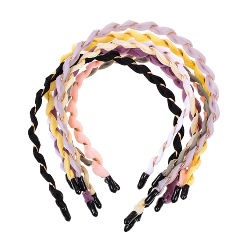 AUTSUPPL 8St Feinmaschiges Stirnband haarschmuck haarband hair jewellery haar band hair band hairbands einfache Haarbänder Haare tragen verdrehte Stirnbänder frauen stirnband Gittergewebe von AUTSUPPL