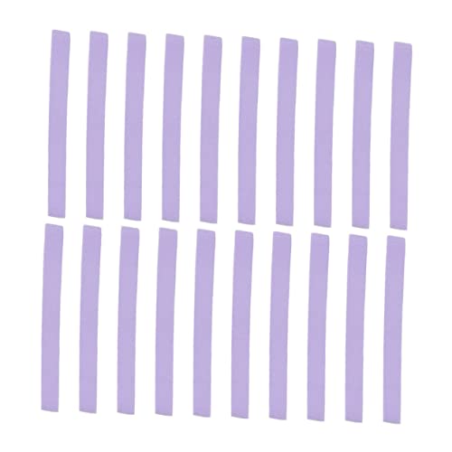 AUTSUPPL 96 Stück Gesichtswaschpuff Schrubbschwamm Vakuum Reiniger Entferner Schwamm zum Reinigen aus abschminken makeup remover werkzeug Frau putzt Blätterteig Hautpflege-Tool pva Violett von AUTSUPPL