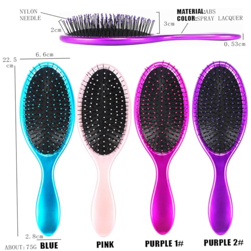 AUTSUPPL Anti statischer Massagekamm aus Langlebigem Abs Ergonomischer Haarschmuck für Gesunde Kopfhaut Stimuliert Blutkreislauf und Pflegt Haare Styling accessoire für Damen und Herren von AUTSUPPL