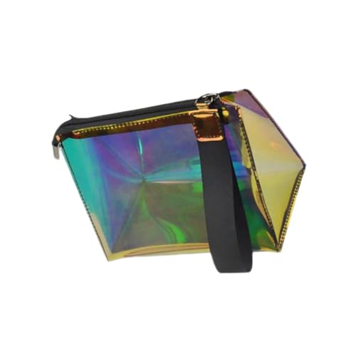 AUTSUPPL Toiletry Bag TPU Transparent Kosmetik Organizer Mit Zipper Für Reisen Förmige Regenbogen-Design Waschbeutel Für Damen Und Herren von AUTSUPPL
