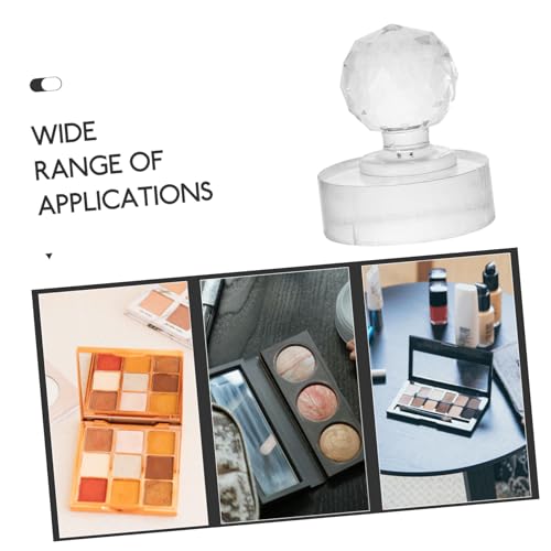 AUTSUPPL Augen make up tool Glasklarer Stempel für Präzises Pressen von Lidschatten und Kompakte Verpackung Platzsparend Einfach zu Bedienen für Professionelle Kosmetik und Reisegebrauch von AUTSUPPL