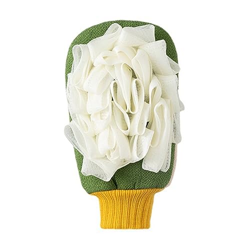 AUTSUPPL Exfolierende Handschuhe Für Ganzen Körper Doppelseitige Peeling-mitt Für Bad Und Dusche Sanfte Reinigung Mit Luffa Und Handtuch-oberfläche Geeignet Für Hauttypen von AUTSUPPL