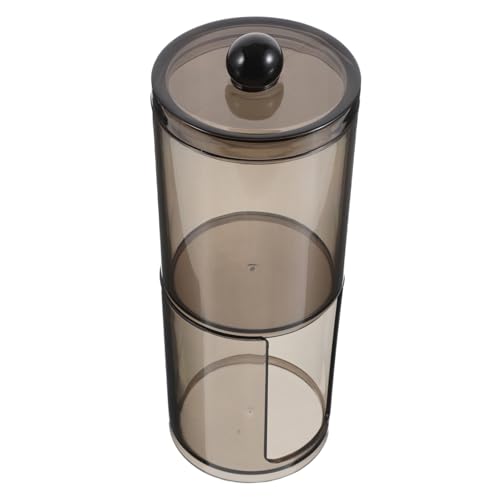 AUTSUPPL Behälter Für Wattestäbchen – Wattestäbchenspender Mit Deckel, Make-up-organizer, Kosmetik- Und Badezimmer-aufbewahrungsorganizer, Make-up-halter Für Die Badezimmerdekoration Zu von AUTSUPPL