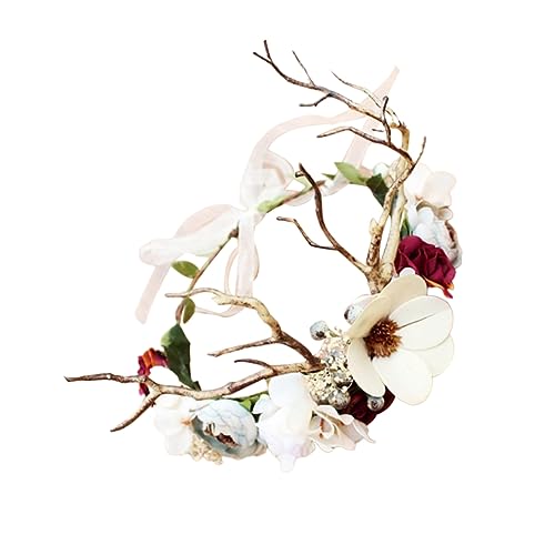 AUTSUPPL Blumen Haarband Für Mädchen Künstliche Blume Tiara Haarreif Leuchtend Party Kopfschmuck Prop Kunstblume Haarschnitt Dekor AUTSUPPL Blumen Haarband Für Mädchen Künstliche Blume Tiara Haarreif Leuchtend Party Kopfschmuck Prop Kunstblume Haarschnitt Dekor von AUTSUPPL