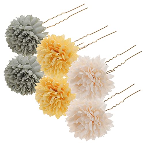 AUTSUPPL Blumen-haarschmuck Mit Haarnadel U-förmige Für Damen Hochzeits-accessoires Robust Und Langlebig von AUTSUPPL