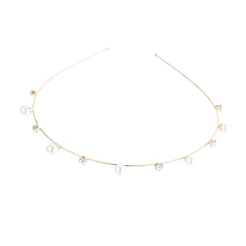 AUTSUPPL Goldfarbenes Stirnband Aus Legierung für Die Hochzeit Elegantes Haar-accessoire für Die Braut Kopfbedeckung für Damen AUTSUPPL Goldfarbenes Stirnband Aus Legierung für Die Hochzeit Elegantes Haar-accessoire für Die Braut Kopfbedeckung für Damen von AUTSUPPL