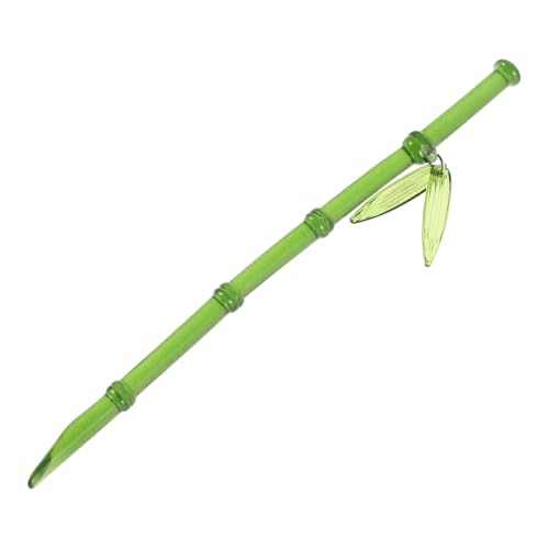 AUTSUPPL Vintage Bambus Haarstäbchen Für Damen Dekorative Grüne Haarnadeln Mit Perlenanhängern Klassische Chinesische Haaraccessoires Für Hochsteckfrisuren Und Zöpfe von AUTSUPPL