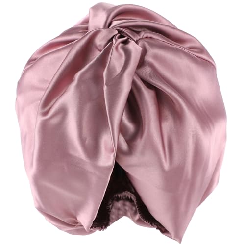 AUTSUPPL Satin Schlafhaube Für Damen Atmungsaktive Wiederverwendbare Haarhaube Zum Schutz Bei Nacht Bequem Und Knotenfreies Haar Für Haarpflege Und Chemotherapie von AUTSUPPL